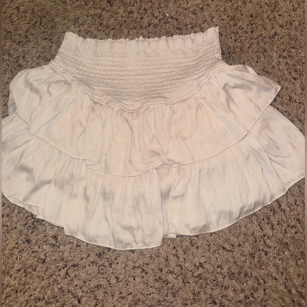 Cream Colored flowy Skort